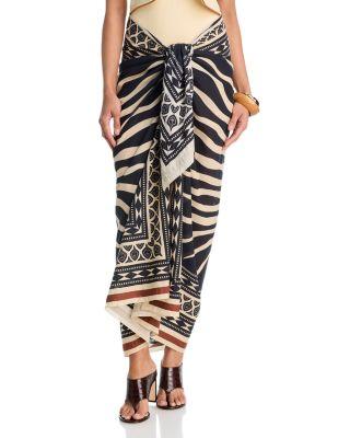 Golden Horizon Pareo Swim Cover-Up by JOHANNA ORTIZ