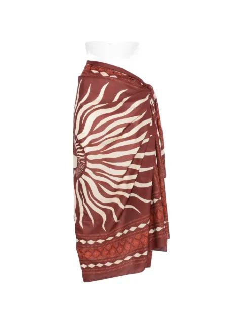 Golden Horizon pareo skirt by JOHANNA ORTIZ