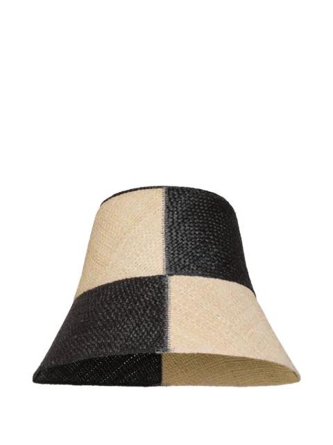 Heaven And Earth straw hat by JOHANNA ORTIZ