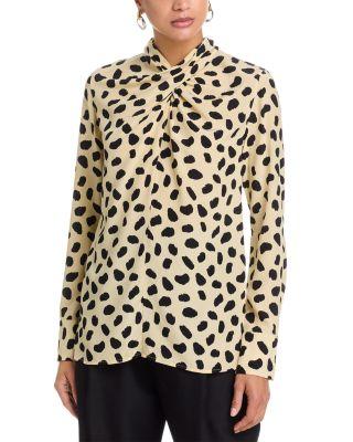 Heavenly Garden Silk Top by JOHANNA ORTIZ