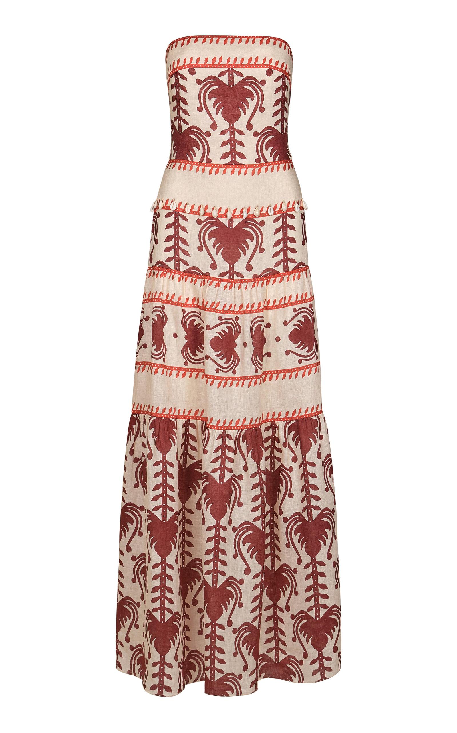 Johanna Ortiz Another Chance Printed Linen Maxi Dress - Moda Operandi by JOHANNA ORTIZ