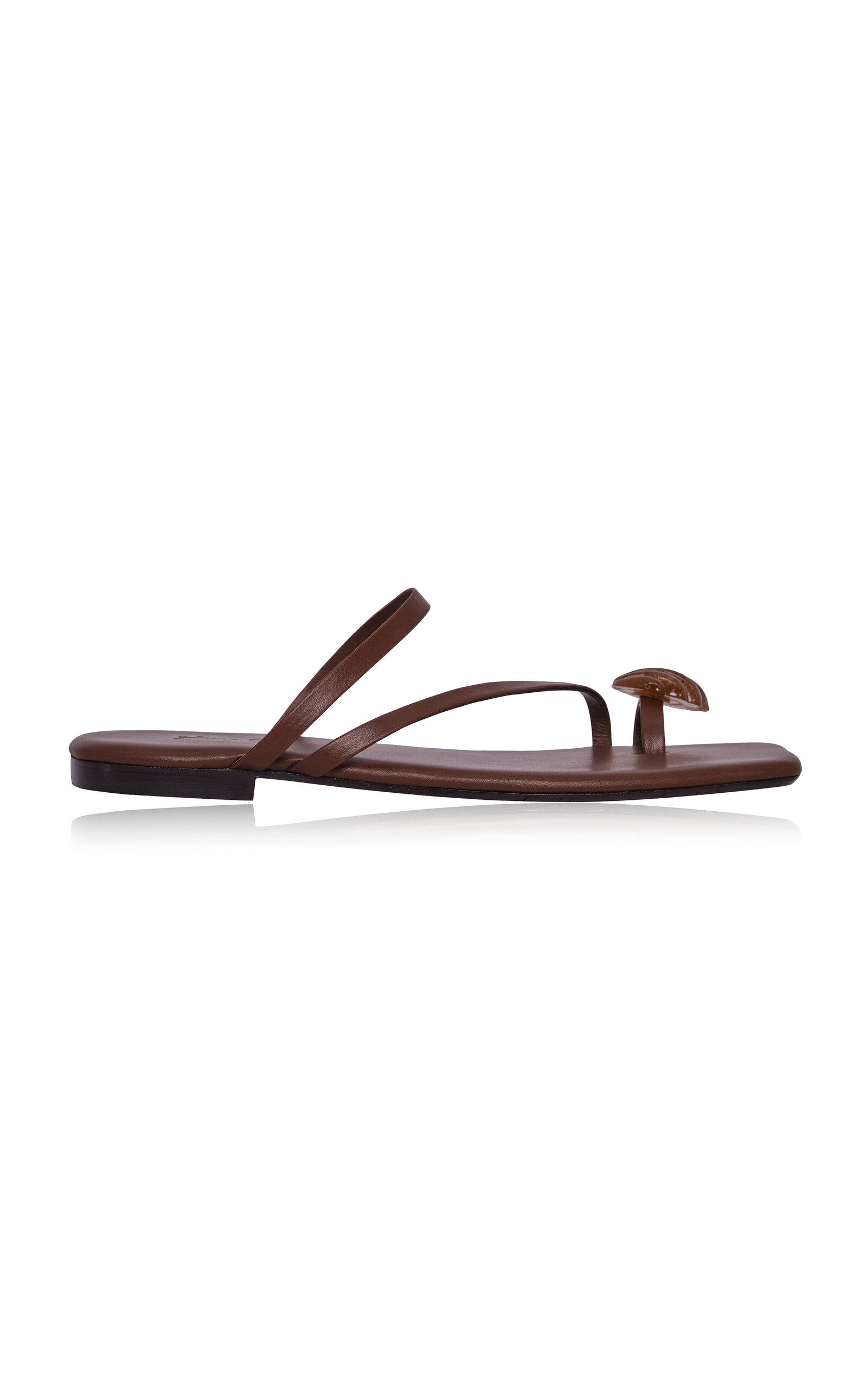 Johanna Ortiz Camino De Las Almas Leather Sandals - Moda Operandi by JOHANNA ORTIZ