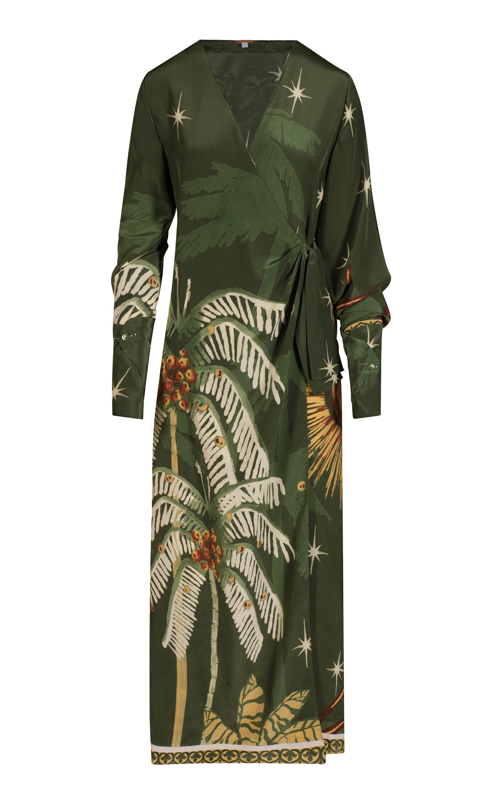 Johanna Ortiz Eternity Begins Silk Wrap Dress - Moda Operandi by JOHANNA ORTIZ