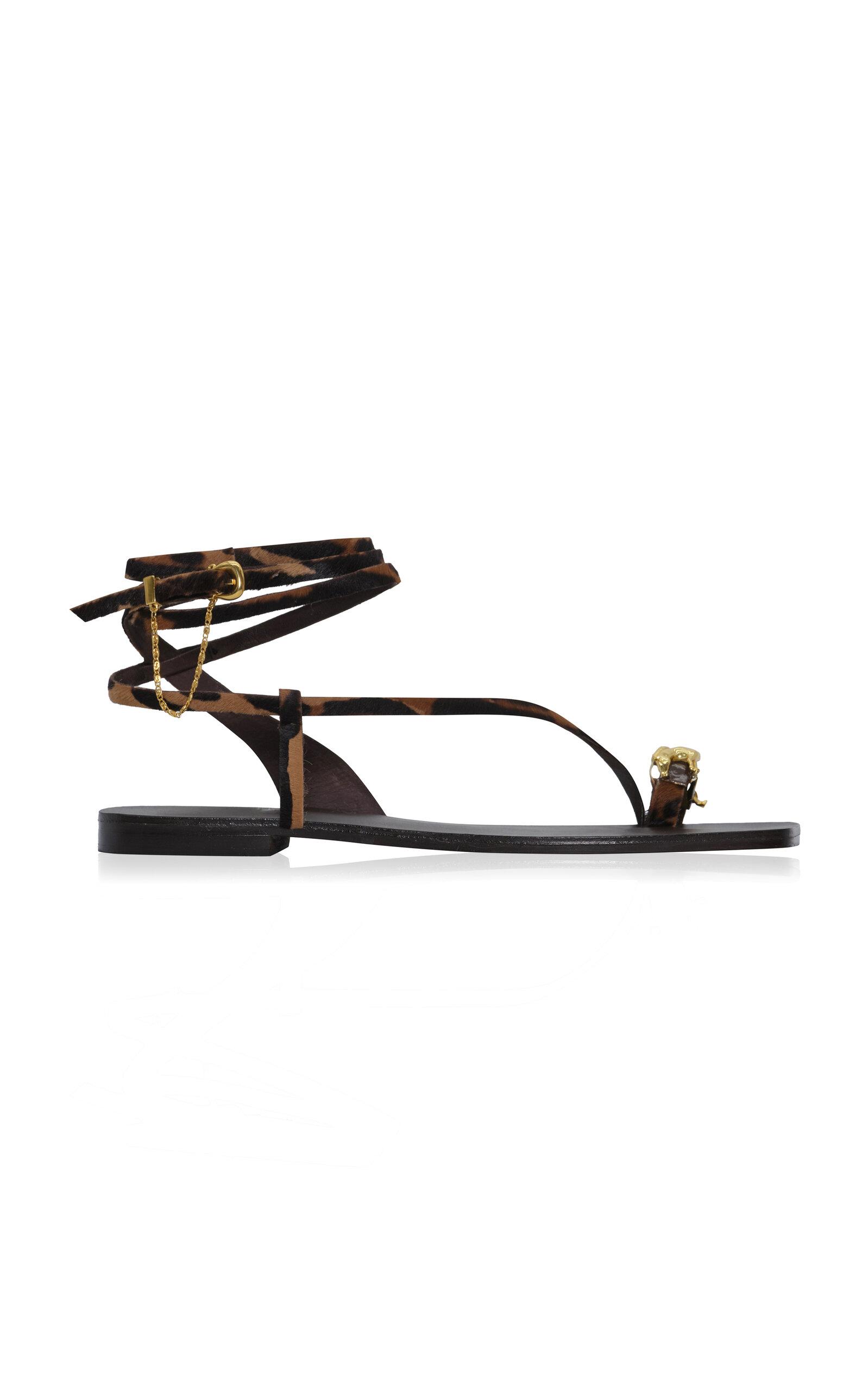 Johanna Ortiz Glow In Motion Leather Sandals - Moda Operandi by JOHANNA ORTIZ