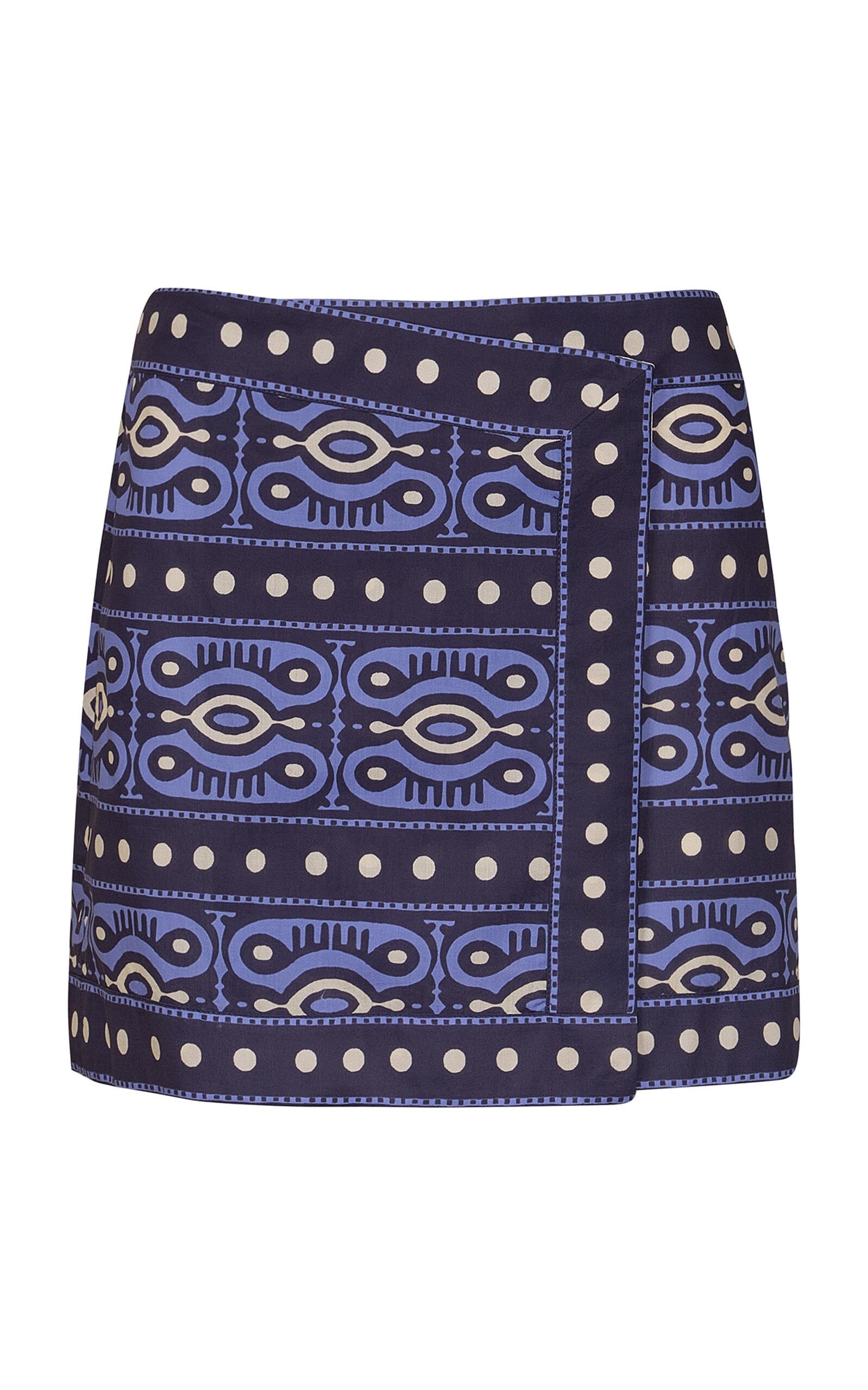 Johanna Ortiz Hunting Roots Cotton Poplin Mini Skirt - Moda Operandi by JOHANNA ORTIZ