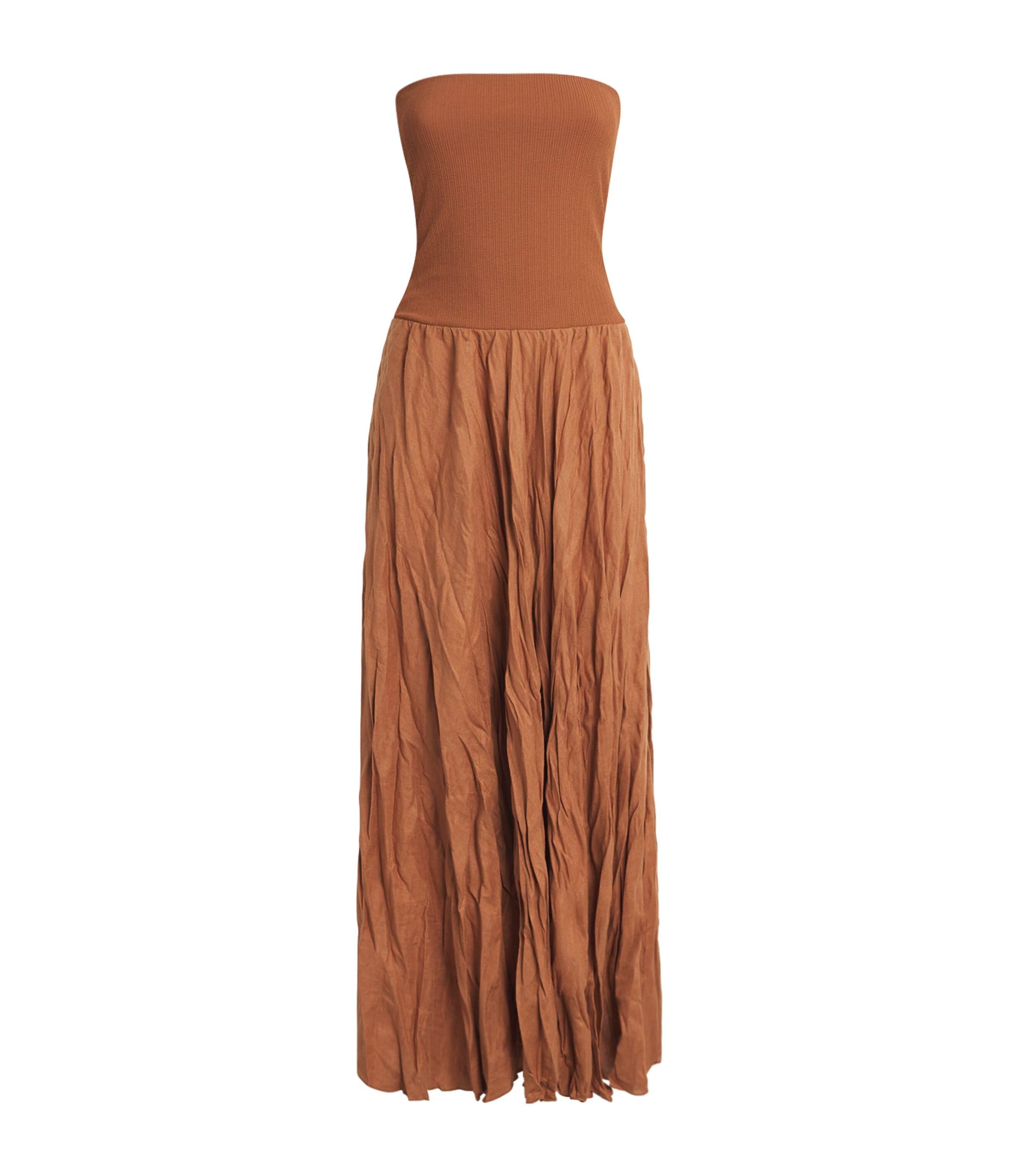 Johanna Ortiz Linen-Blend Empowerment Maxi Skirt by JOHANNA ORTIZ