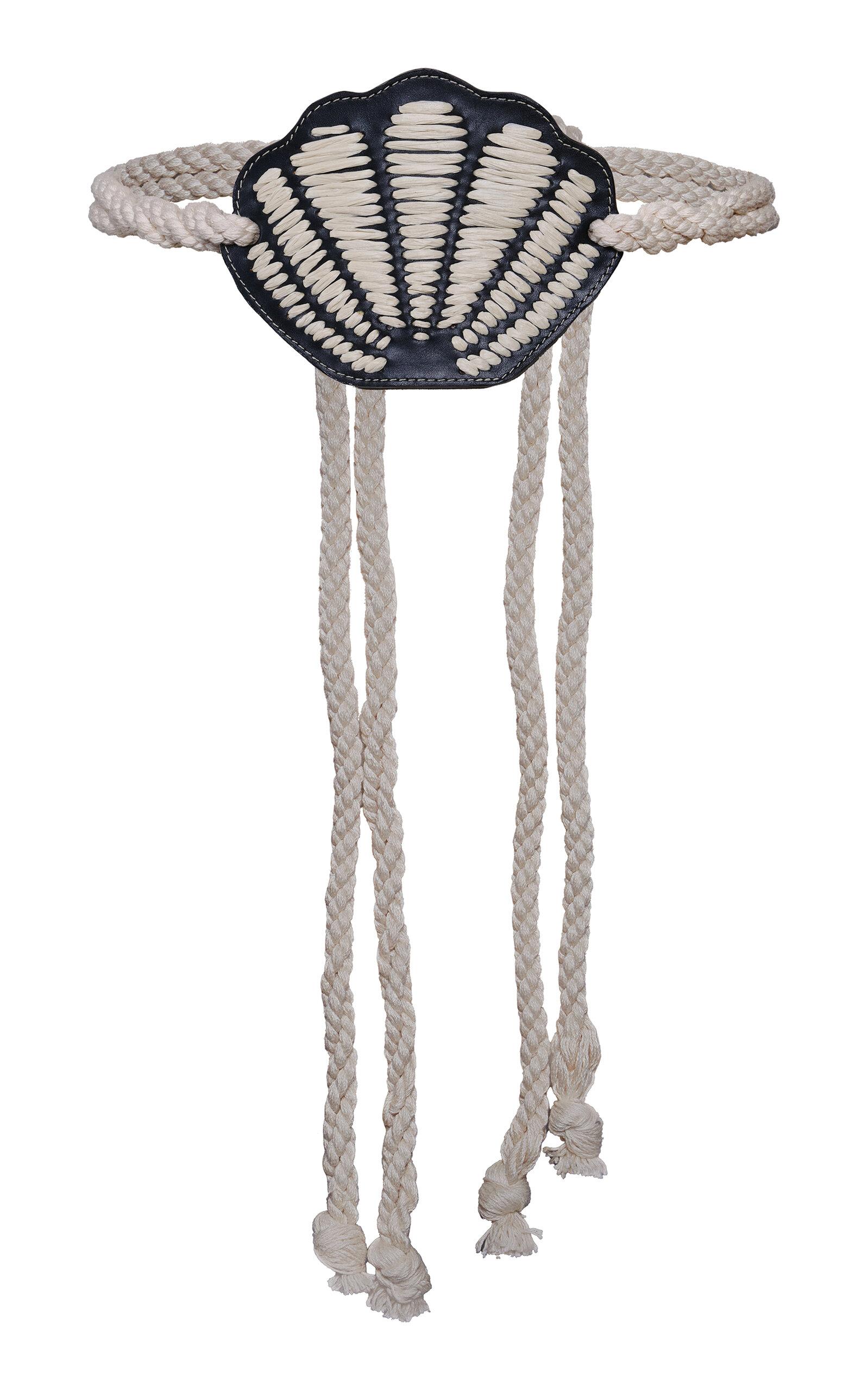 Johanna Ortiz Movimiento Marítimo Leather Belt - Moda Operandi by JOHANNA ORTIZ