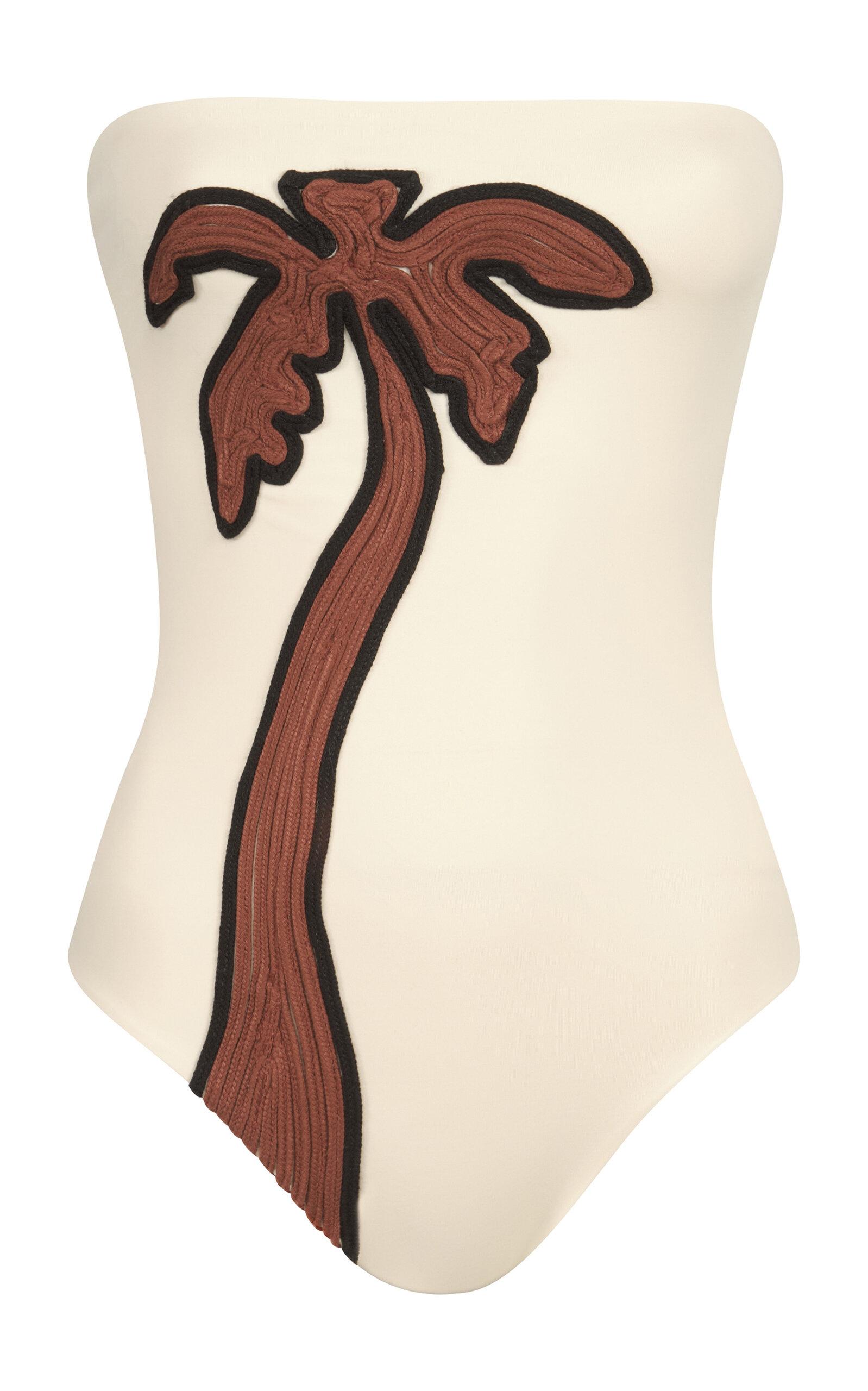 Johanna Ortiz Palm Texturetrapless One-Piecewimsuit - Moda Operandi by JOHANNA ORTIZ