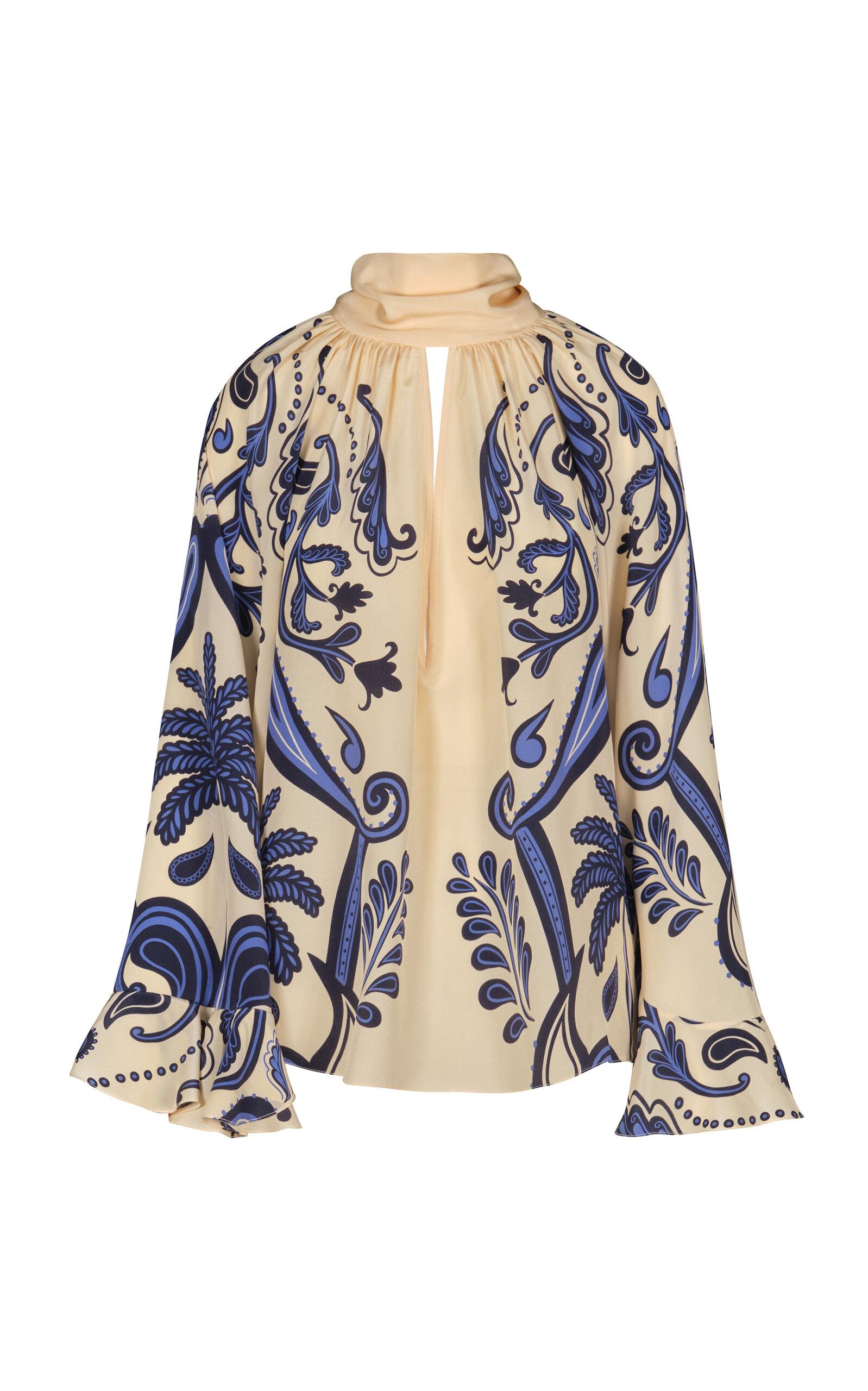 Johanna Ortiz Ritmo Sol Silk Top - Moda Operandi by JOHANNA ORTIZ