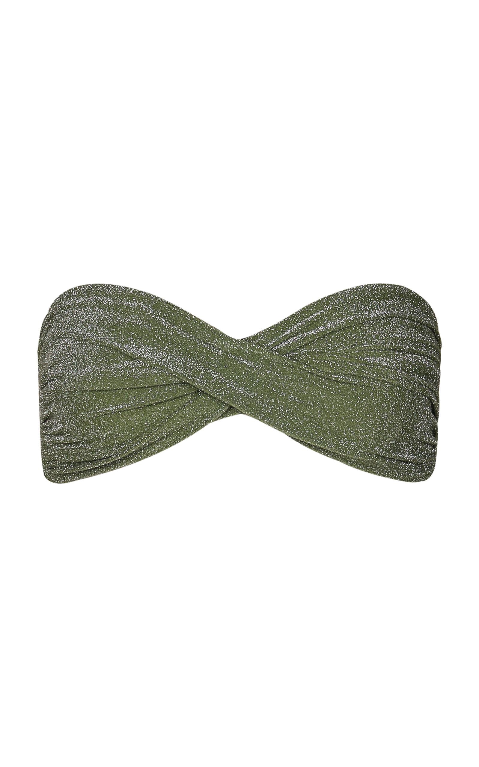 Johanna Ortiz -himmering Greeneaprite Bikini Top - Green - - Only At Moda Operandi by JOHANNA ORTIZ