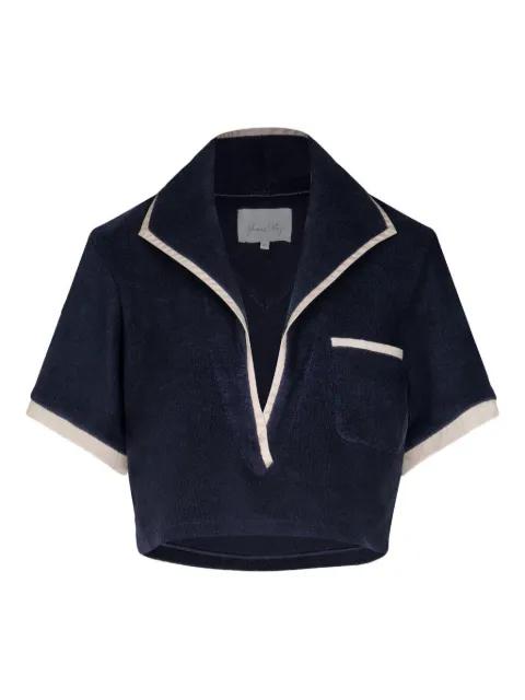 Misty Hem polo shirt by JOHANNA ORTIZ
