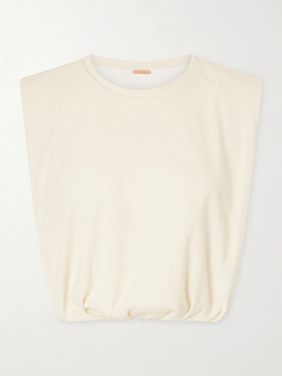 Muraya ribbed cotton-blend top by JOHANNA ORTIZ