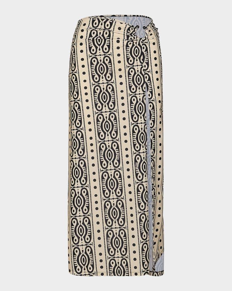 Nuevo Destino Midi Skirt by JOHANNA ORTIZ