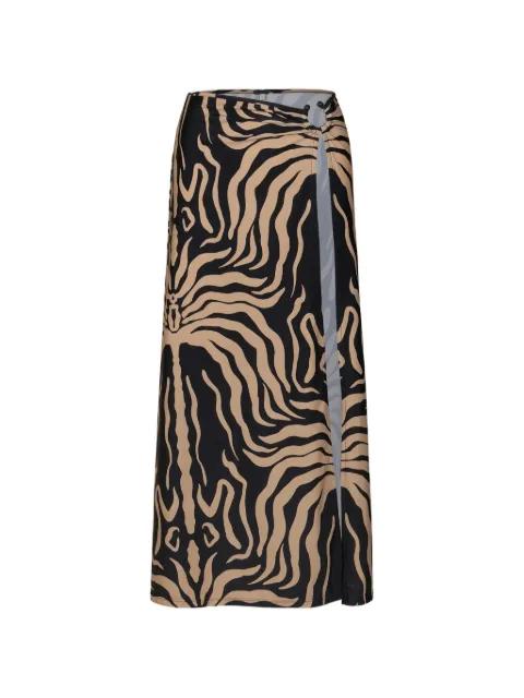 Nuevo Destino midi skirt by JOHANNA ORTIZ