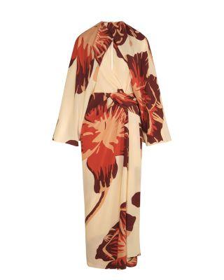 Odyssey Silk Ankle Dress by JOHANNA ORTIZ