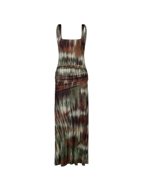 Plant Of Joy abstract-pattern midi dress by JOHANNA ORTIZ