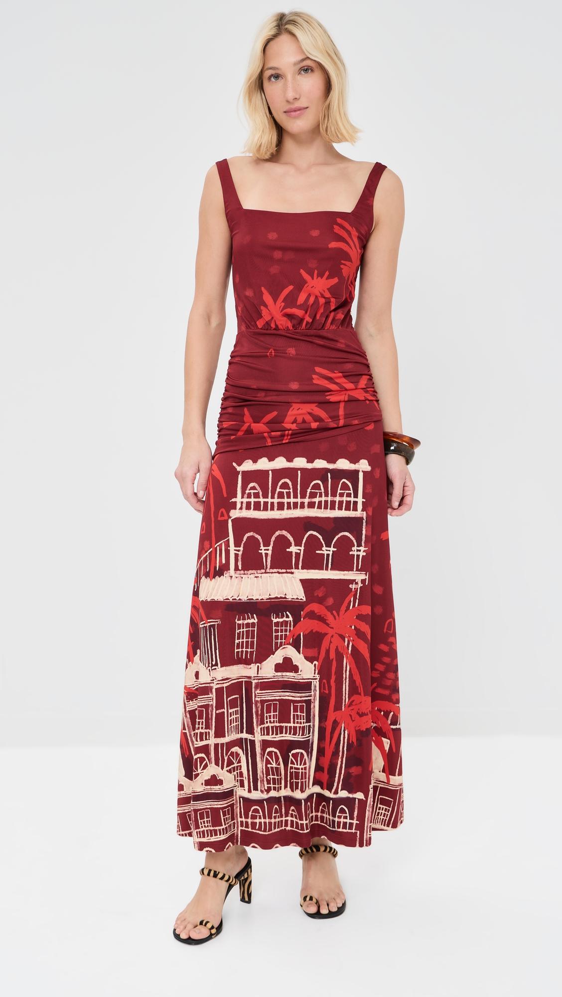 Plant of Joy Ankle Dress by JOHANNA ORTIZ