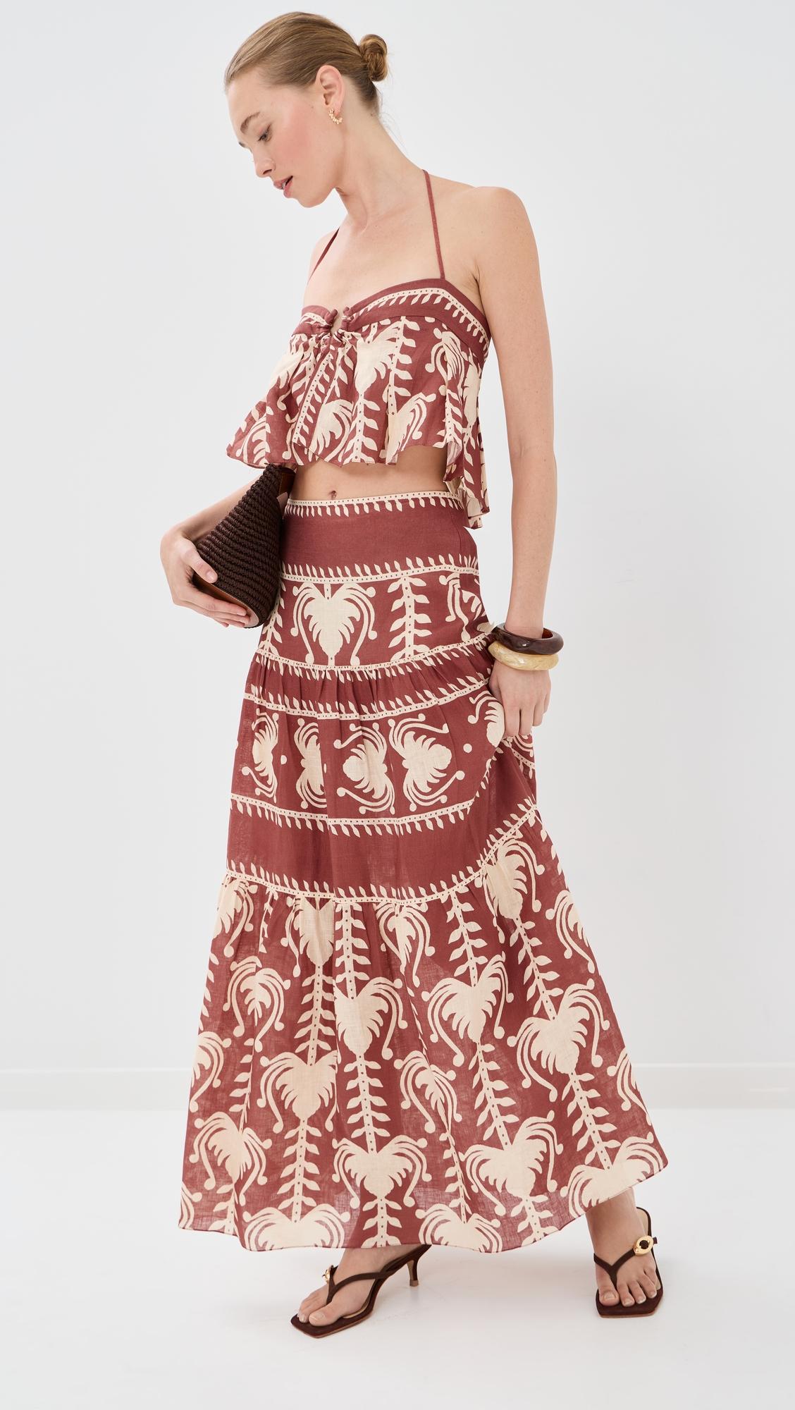 Rituales Maxi Skirt by JOHANNA ORTIZ