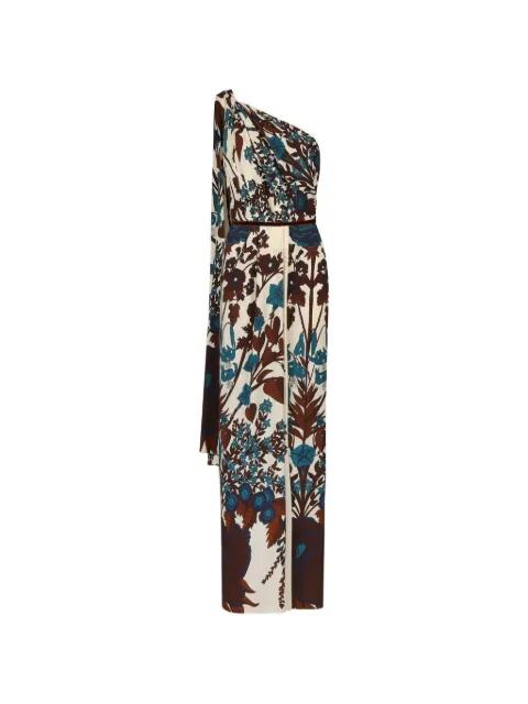 Royal Garden midi dress by JOHANNA ORTIZ