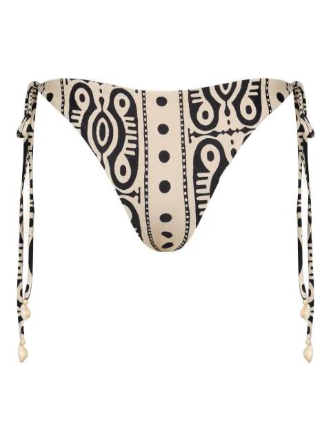 Sagrado printed bikini bottom by JOHANNA ORTIZ