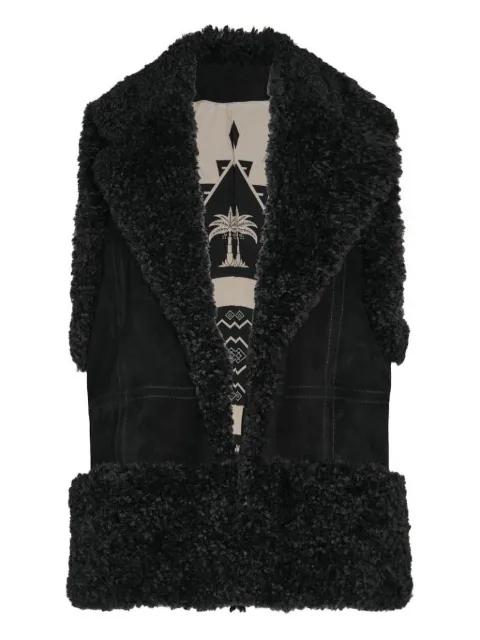 Salty Air leather vest by JOHANNA ORTIZ