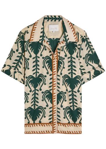 Salty Promises printed cotton shirt by JOHANNA ORTIZ