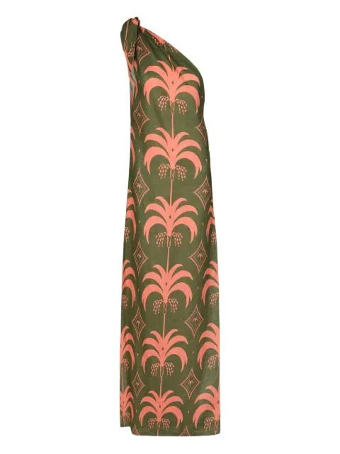 Seaweed one-shoulder dress by JOHANNA ORTIZ