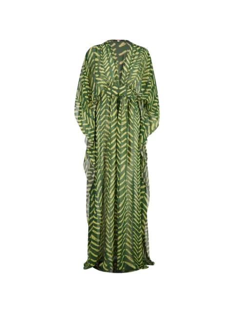 Secret Garden V-neck dress by JOHANNA ORTIZ
