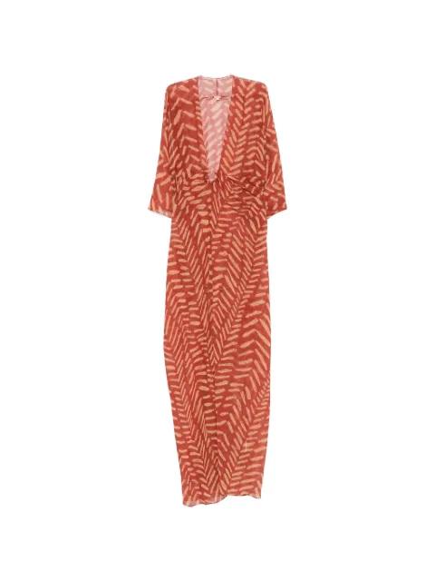 Sensory Tapestry tunic maxi dress by JOHANNA ORTIZ