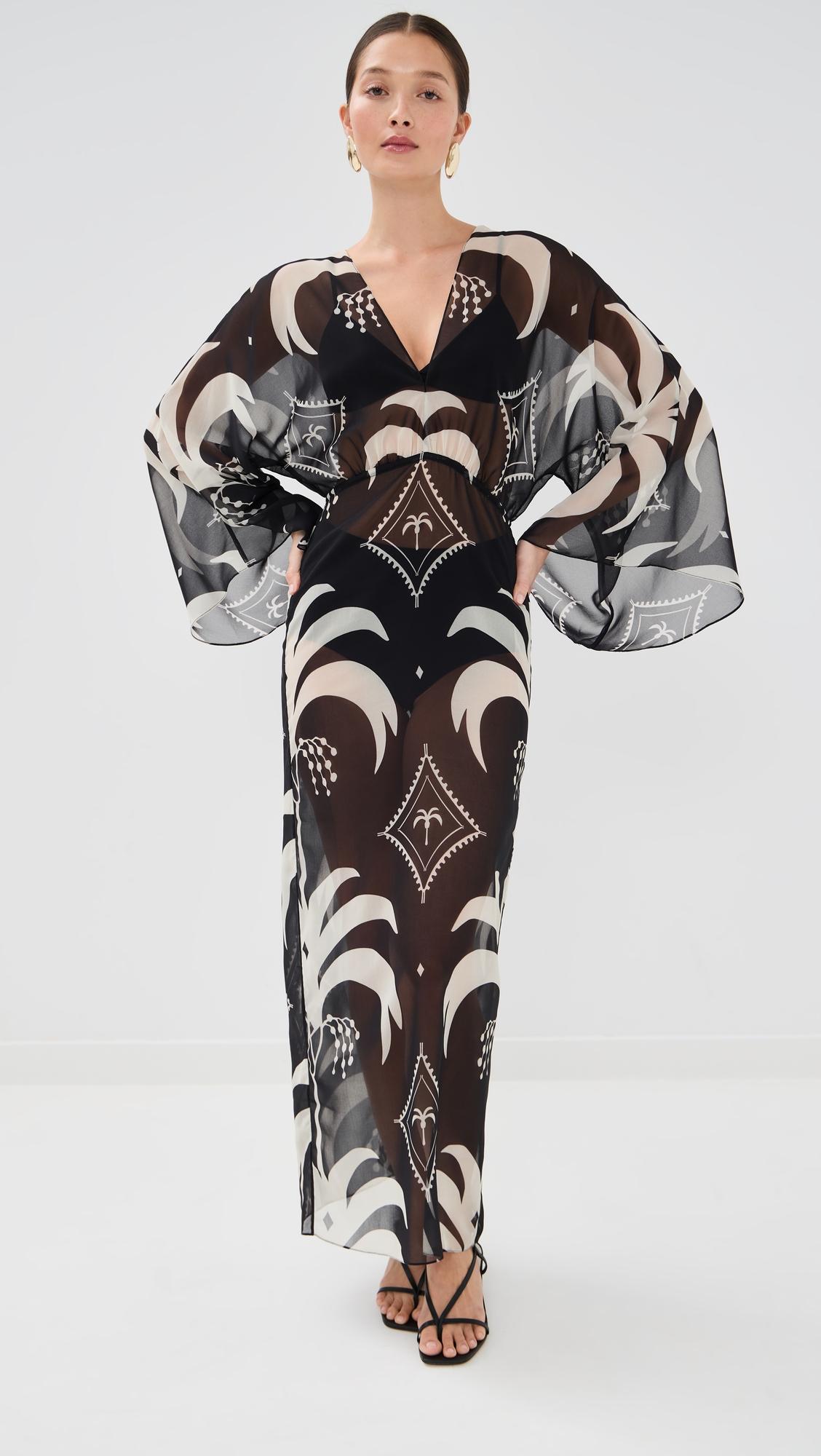Spiritual Healers Ankle Dress by JOHANNA ORTIZ