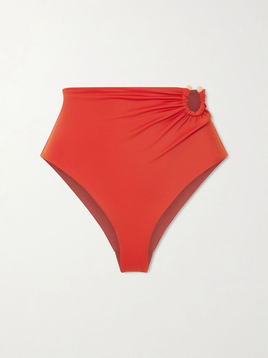 Taita embellished bikini briefs by JOHANNA ORTIZ