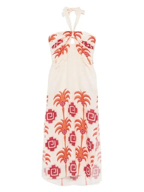 Water Adventure maxi dress by JOHANNA ORTIZ