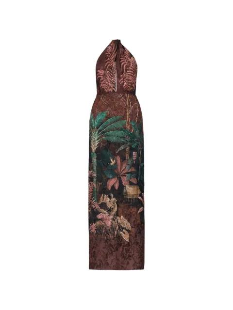 Wild Horizons floral-pattern maxi dress by JOHANNA ORTIZ
