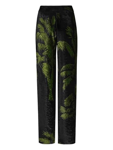 palm-tree print trousers by JOHANNA ORTIZ