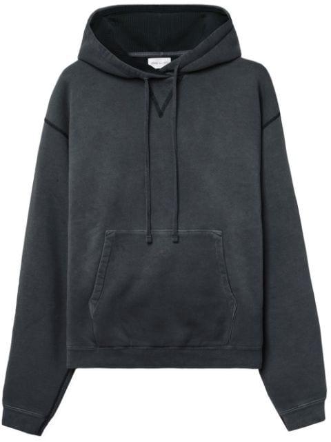 Thermal-Lined cotton hoodie by JOHN ELLIOTT