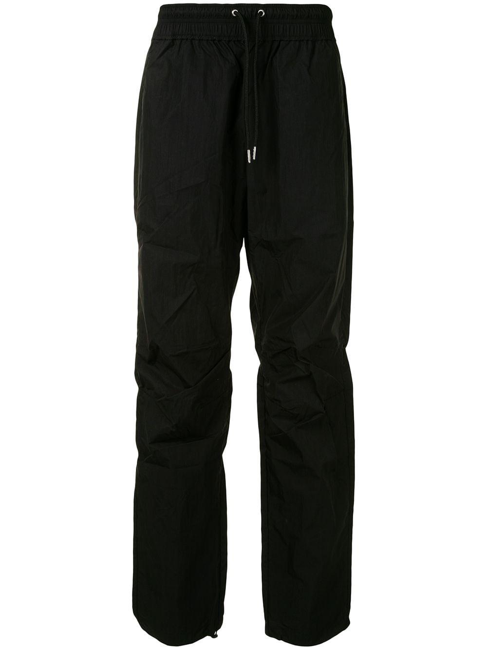 crinkled drawstring trousers by JOHN ELLIOTT