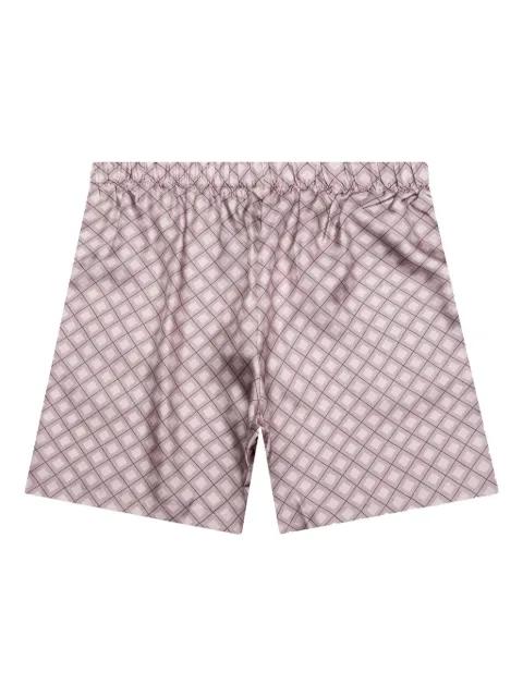 printed silk shorts by JOHN ELLIOTT