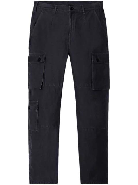 side cargo-pocket detail trousers by JOHN ELLIOTT