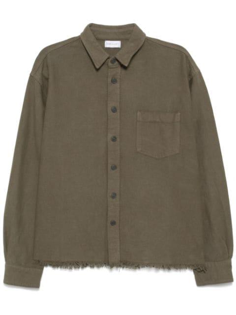 solid hemi oversized shirt by JOHN ELLIOTT