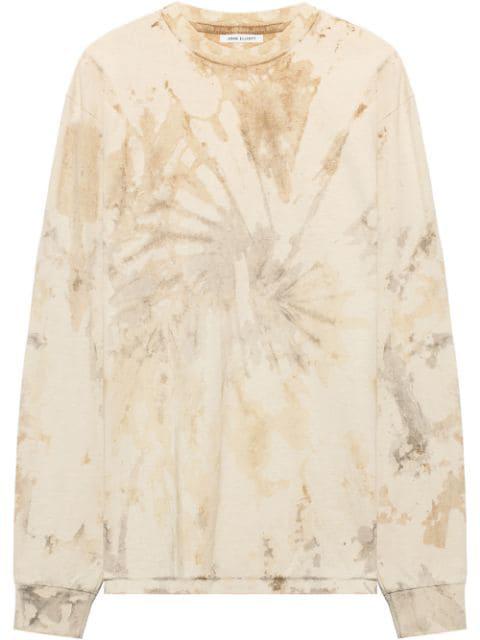 tie-dye long sleeve sweatshirt by JOHN ELLIOTT
