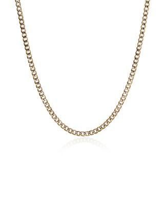 14K Yellow Gold Curb Chain Necklace by JOHN HARDY
