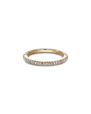 14K Yellow Gold JH Essentials Diamond Band by JOHN HARDY
