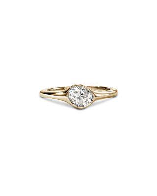 14K Yellow Gold JH Lovestruck™ Lab Grown Diamond Oval Solitaire Ring by JOHN HARDY