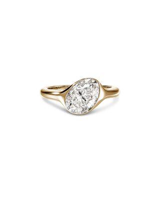 14K Yellow Gold JH Lovestruck™ Lab Grown Diamond Oval Solitaire Ring by JOHN HARDY