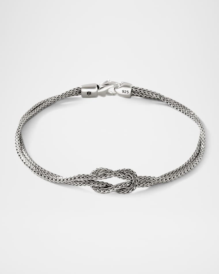 Love Knot Sterling Silver Chain Bracelet, 1.8mm by JOHN HARDY