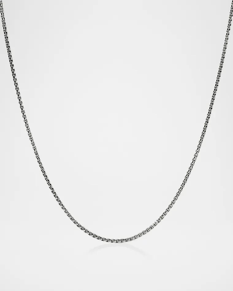 Men's Sterling Silver Curb Chain Necklace, 1.6mm by JOHN HARDY