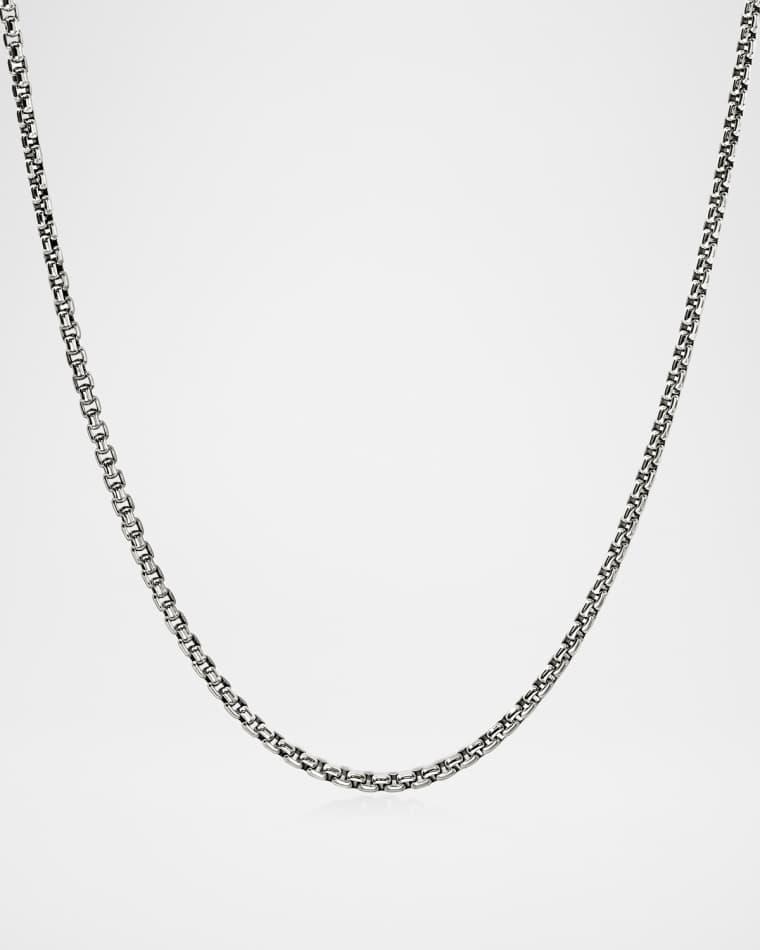 Men's Sterling Silver Curb Chain Necklace, 2.7mm by JOHN HARDY