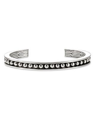 Men's Sterling Silver Nailhead Cuff Bracelet by JOHN HARDY