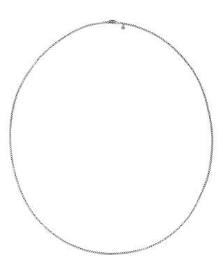 Sterling Silver Box Chain Necklace by JOHN HARDY