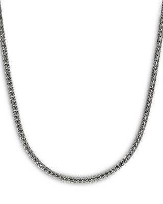 Sterling Silver Chain Icon Woven Link Necklace by JOHN HARDY